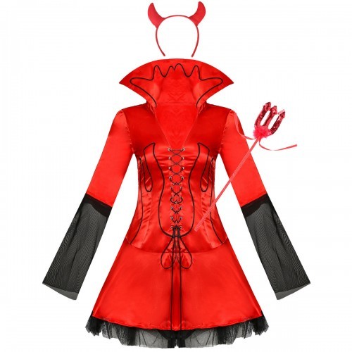 Sexy vampire female devil costume Halloween costume